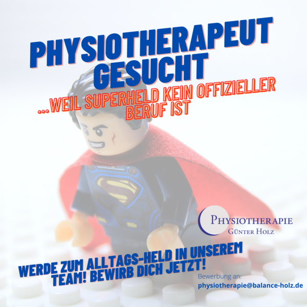 Physiotherapeut gesucht 